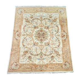 Savonnerie-Style Floral Carpet