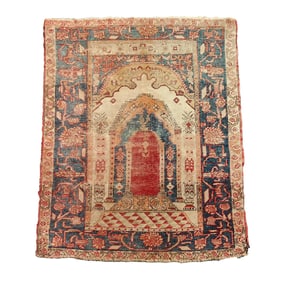 Antique Turkish Prayer Rug