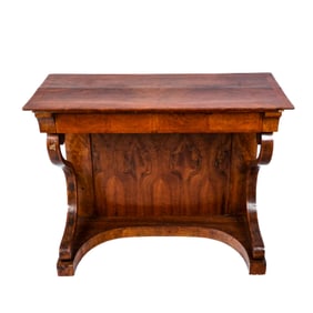 19th C. English Pier Console Table