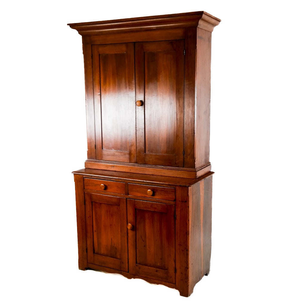 Antique American Cherrywood Cabinet (1 of 8)
