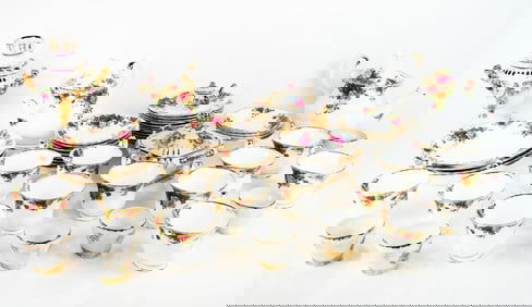 Assembled Group of Porcelain, Incl. Royal Albert