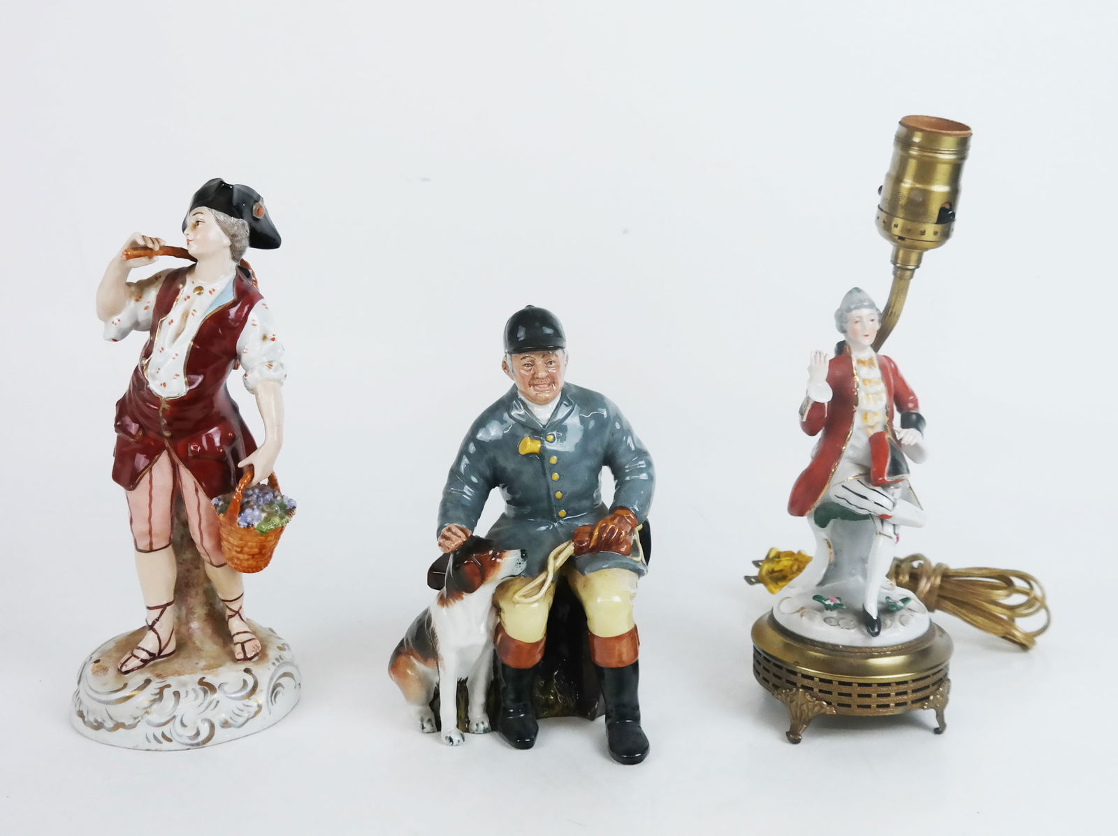 Three Porcelain Male Sculptures (1 of 8)