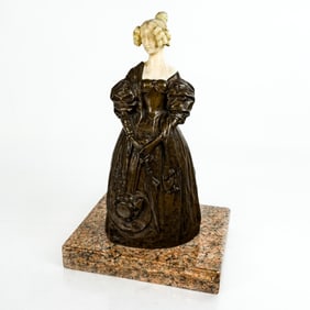After F. LUGERTH: Female Sculpture
