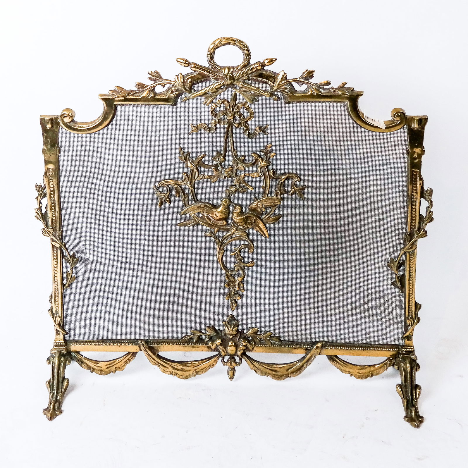French Gilt Bronze Fire Screen (1 of 5)