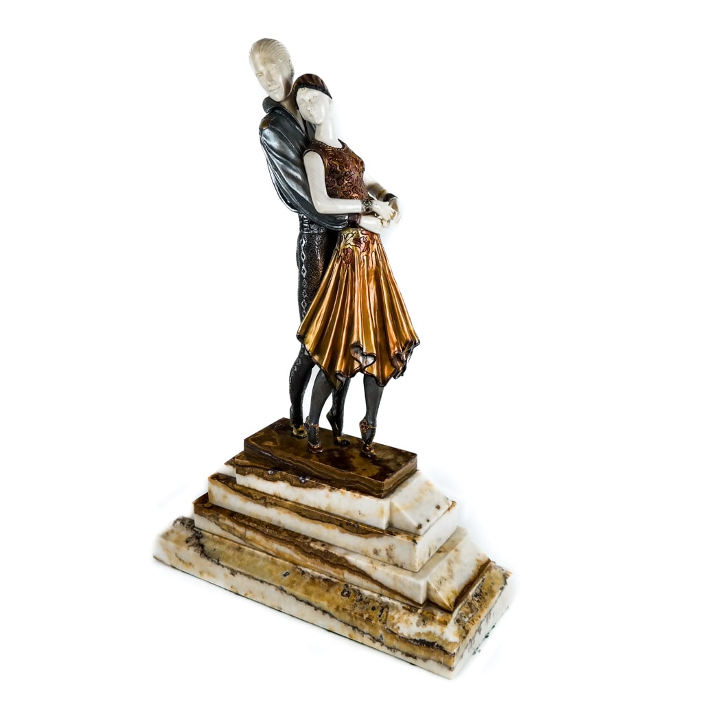 After Demetre CHIPARUS: Dancers - Bronze Sculpture (1 of 10)