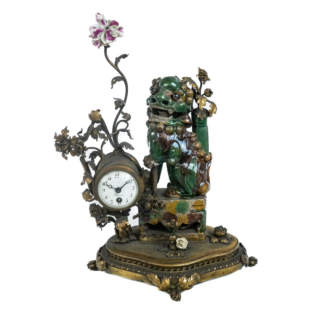 Louis XV-Style Bronze Clock (1 of 10)