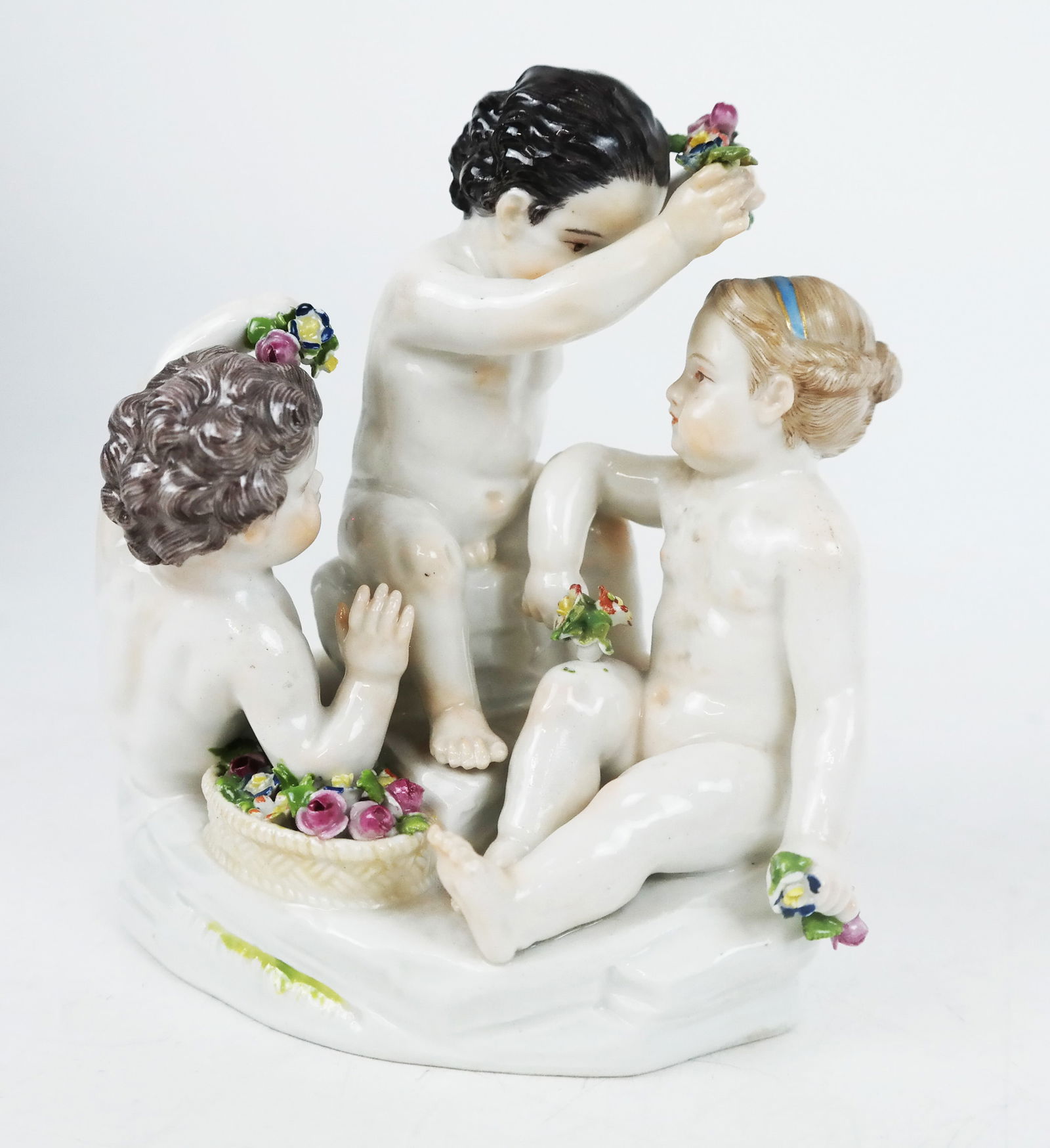 Meissen German Porcelain Figural Group (1 of 8)