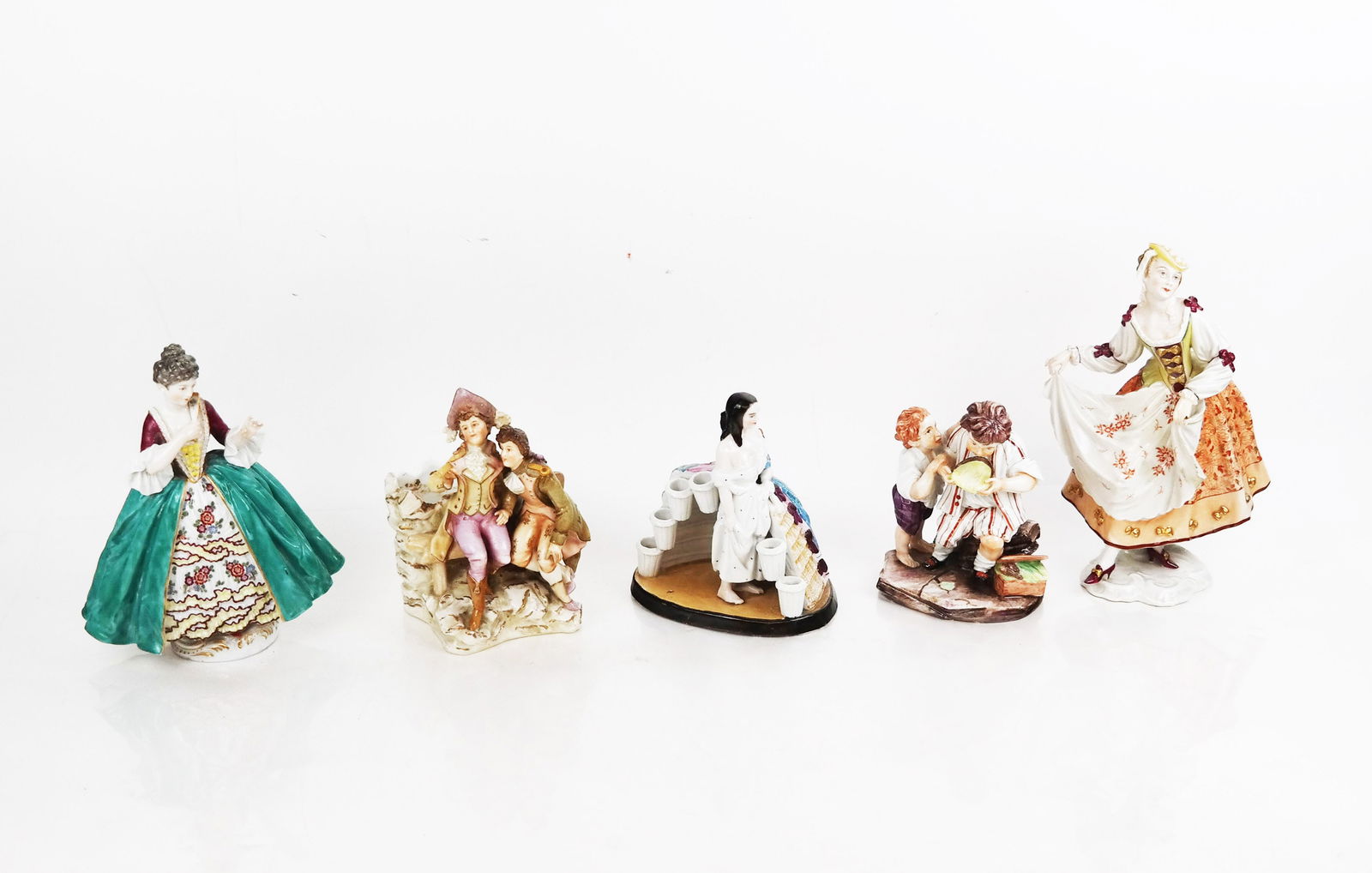Group of Porcelain Figurines (5) (1 of 13)
