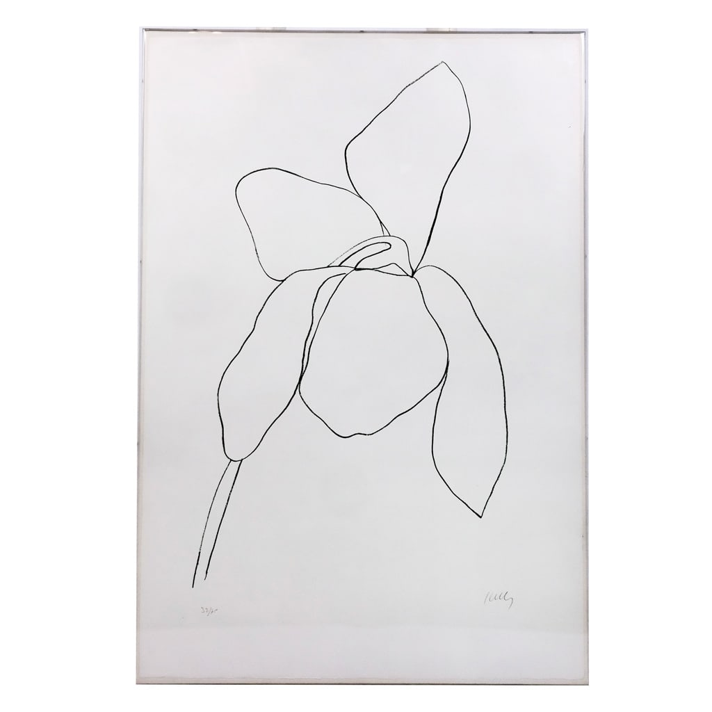Ellsworth KELLY: "Cyclamen II" - Lithograph (1 of 9)