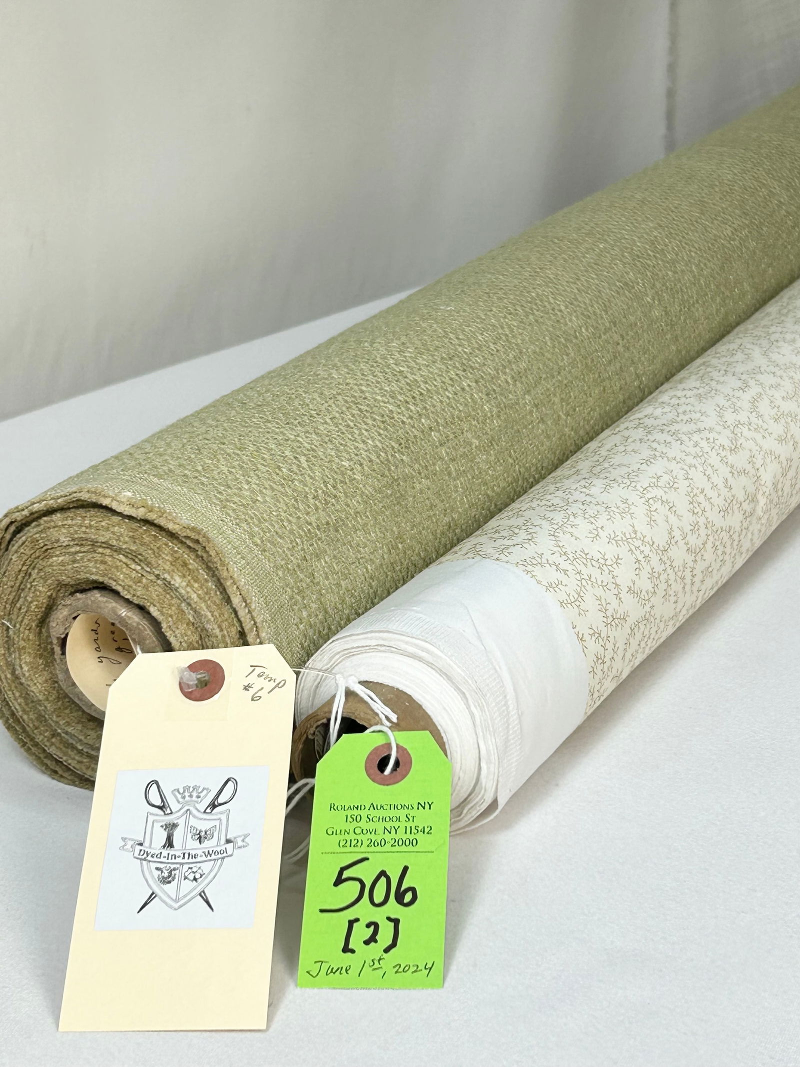 Verrain Printed Cotton and Companion Herringbone F (1 of 6)