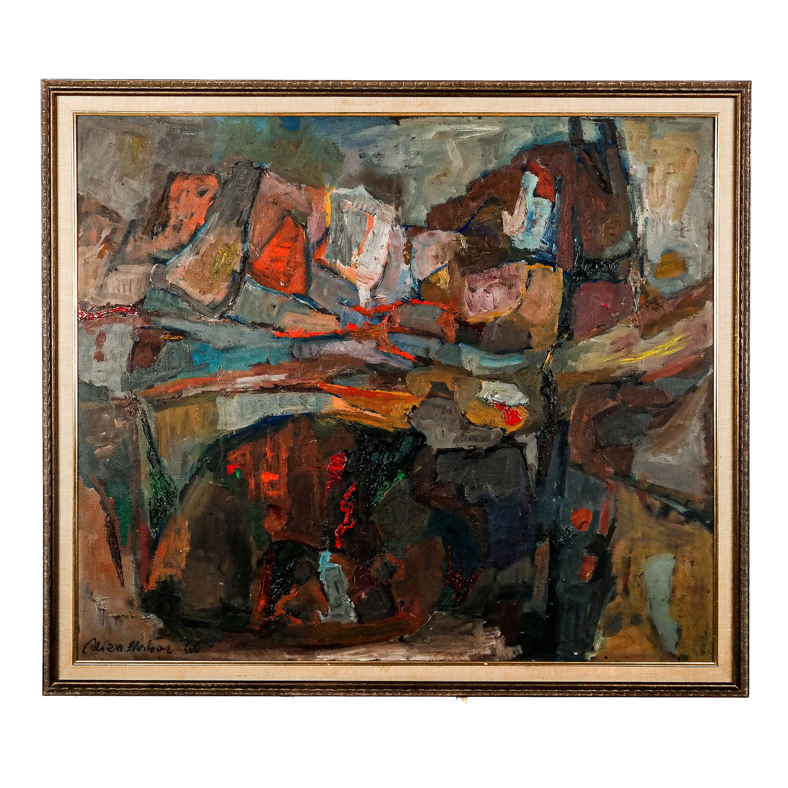 Elizabeth HERBERT: Abstract - Oil Painting (1 of 8)