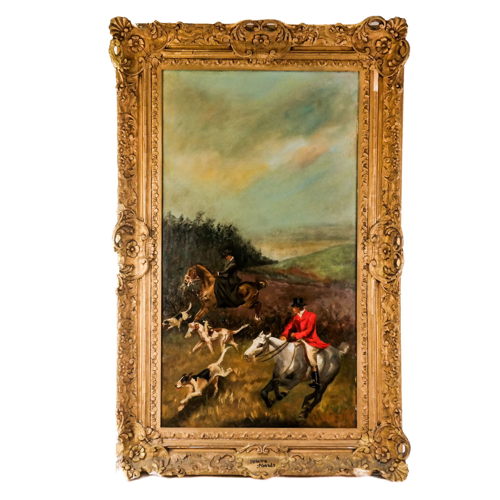 "Ware Hounds" - Oil Painting (1 of 14)