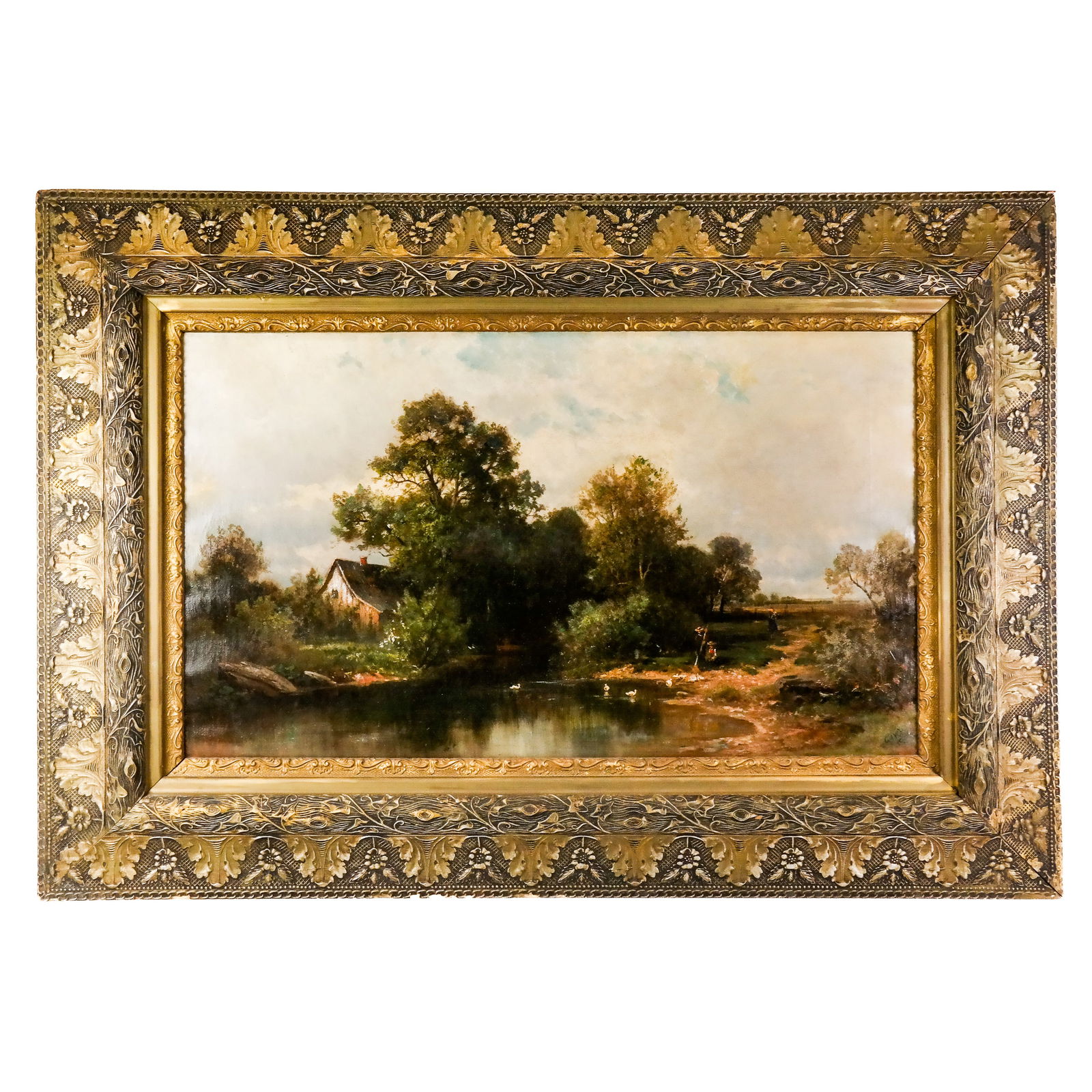 Carl WEBER: Landscape - Oil Painting (1 of 12)