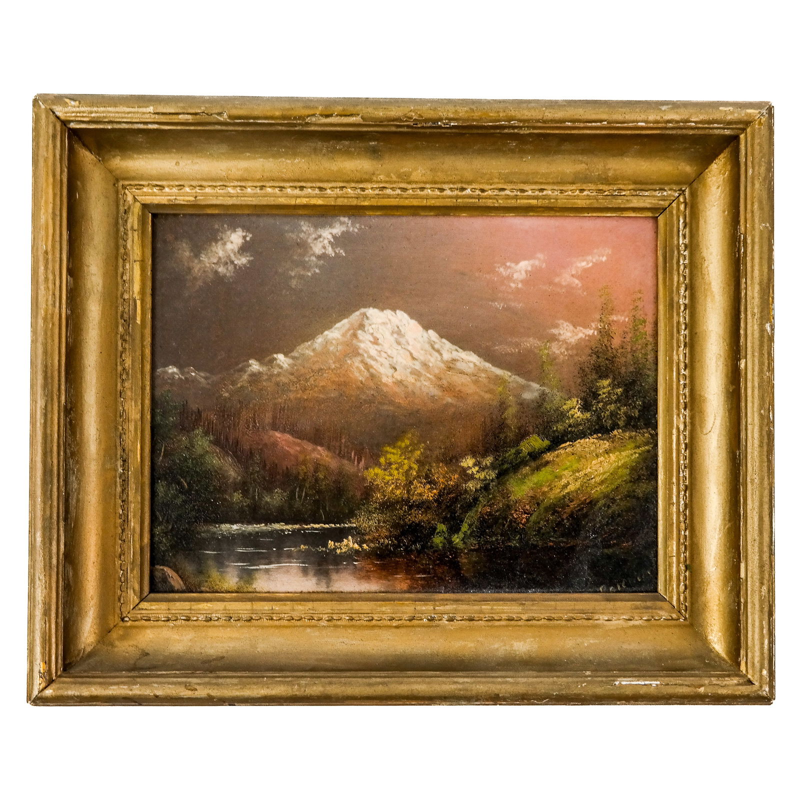 Eliza BARCHUS: Mt. Rainier - Oil Painting (1 of 8)