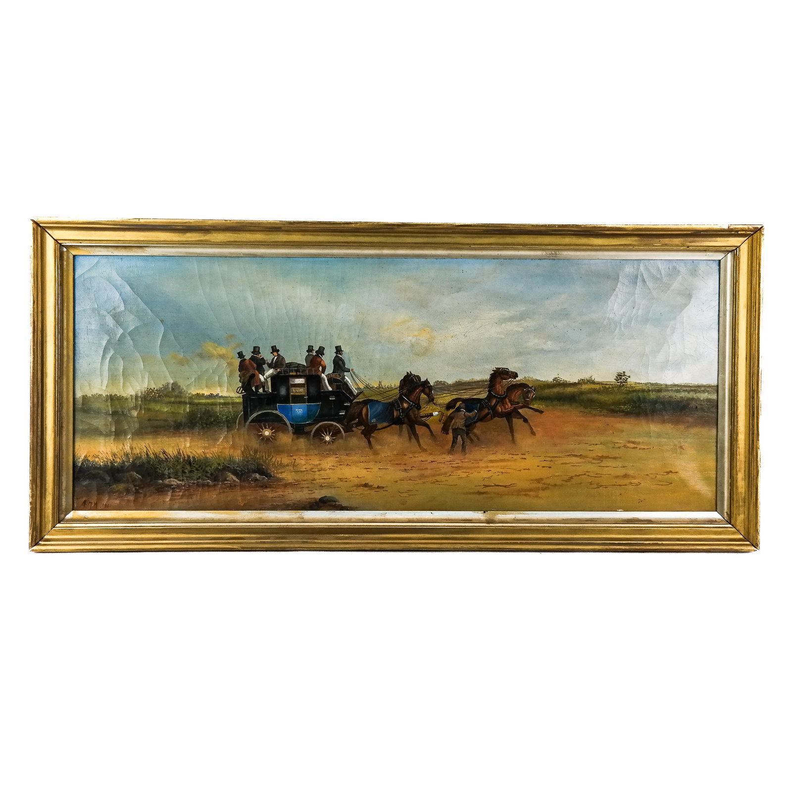 Oil Painting of English Stagecoach (1 of 11)