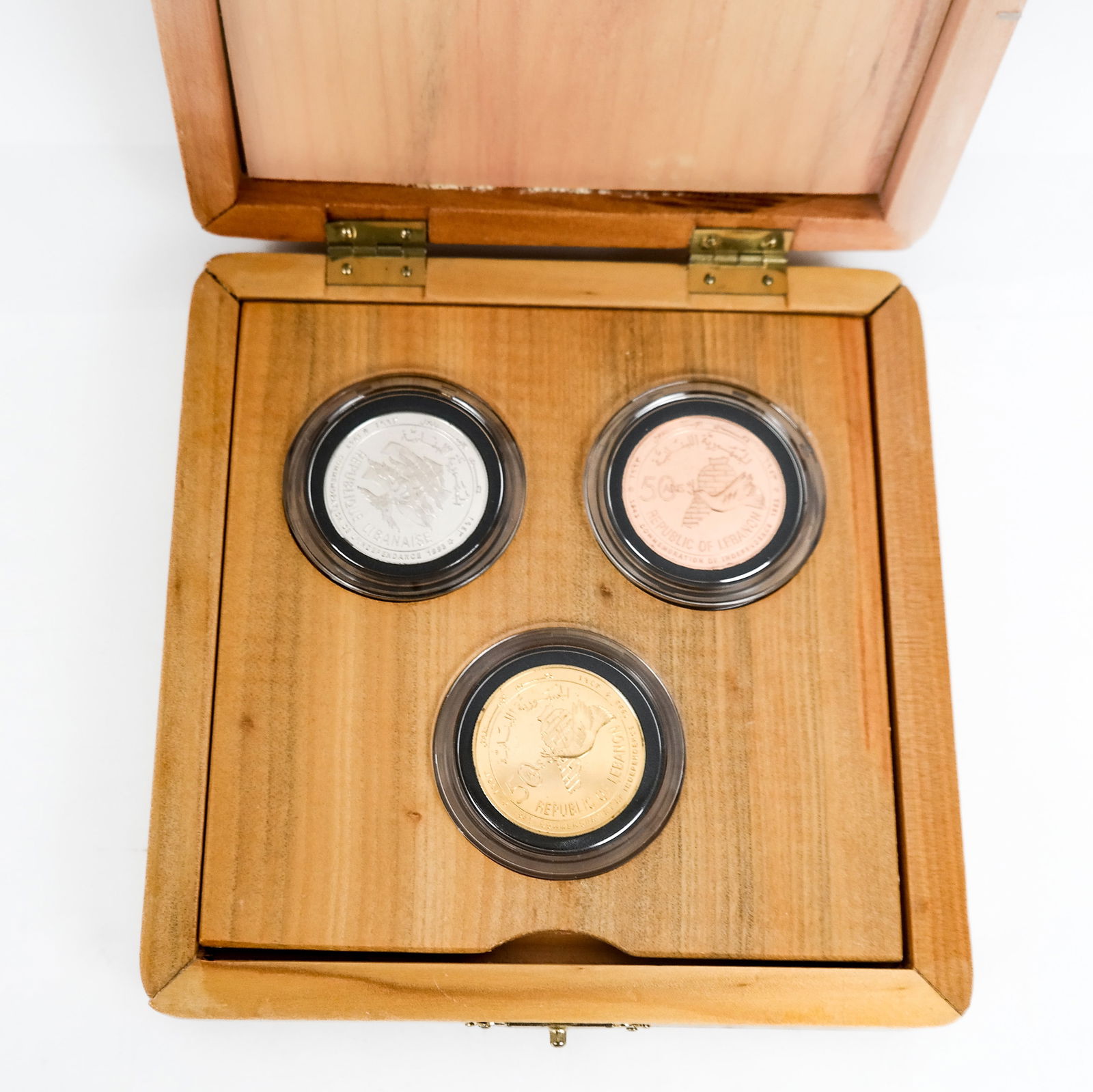 Bank of Lebanon 1993 Commemorative Coin Set (1 of 8)