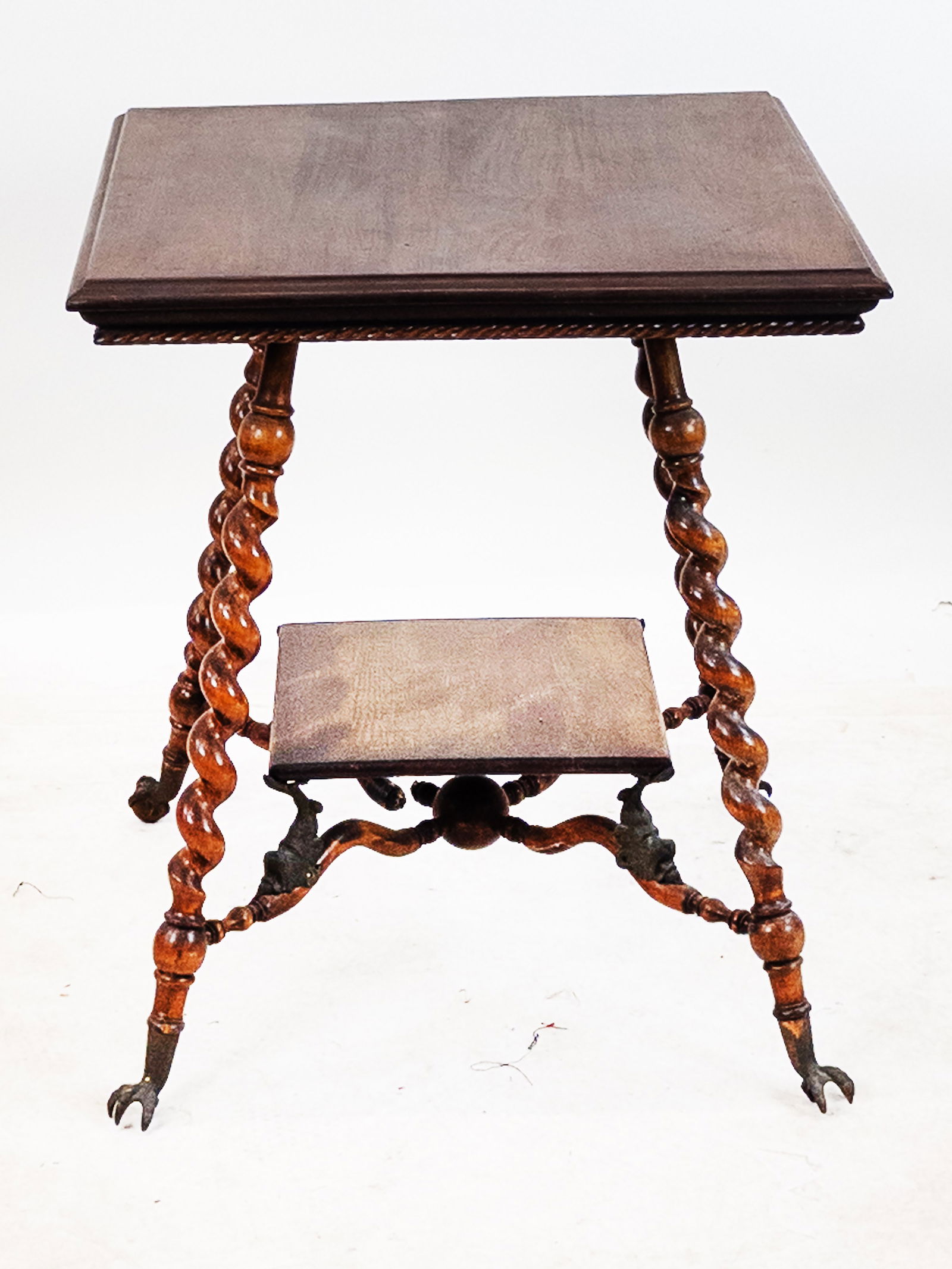 Antique Hunzinger-Manner Two-Tier Table (1 of 16)