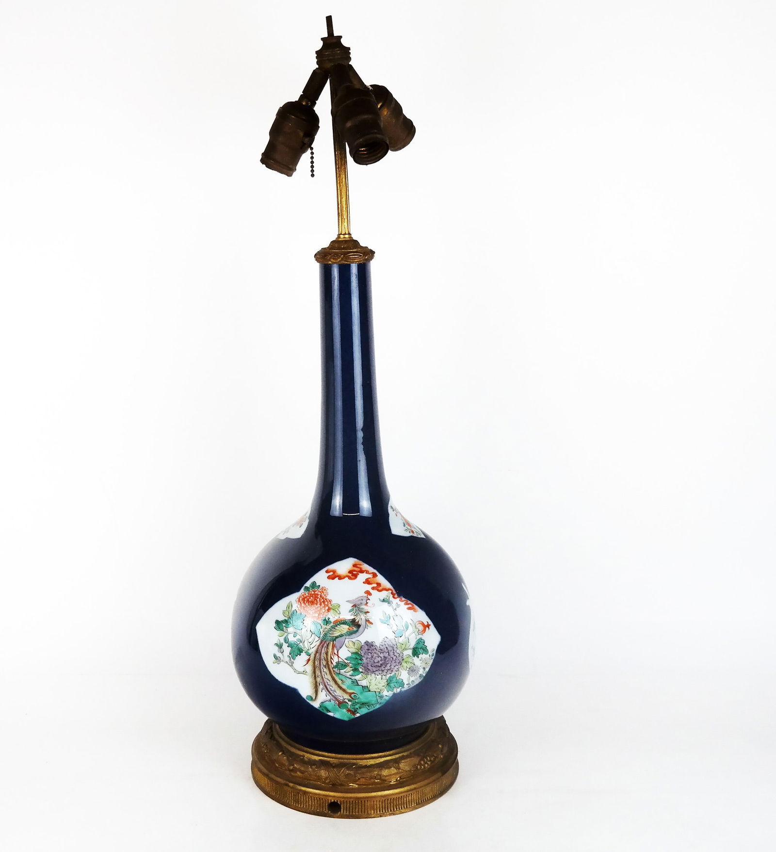 Chinese Porcelain Vase Mounted as Lamp (1 of 8)
