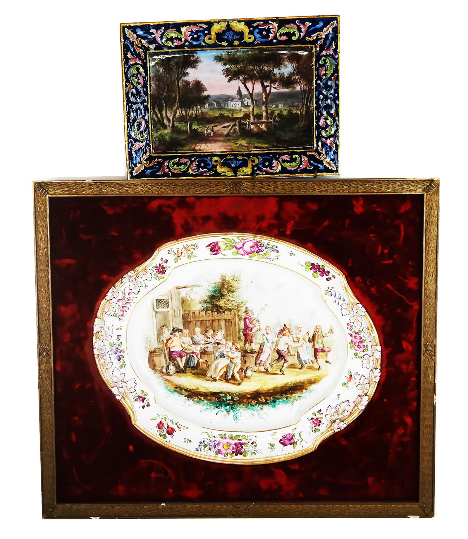 Two Faience Platters (1 of 17)