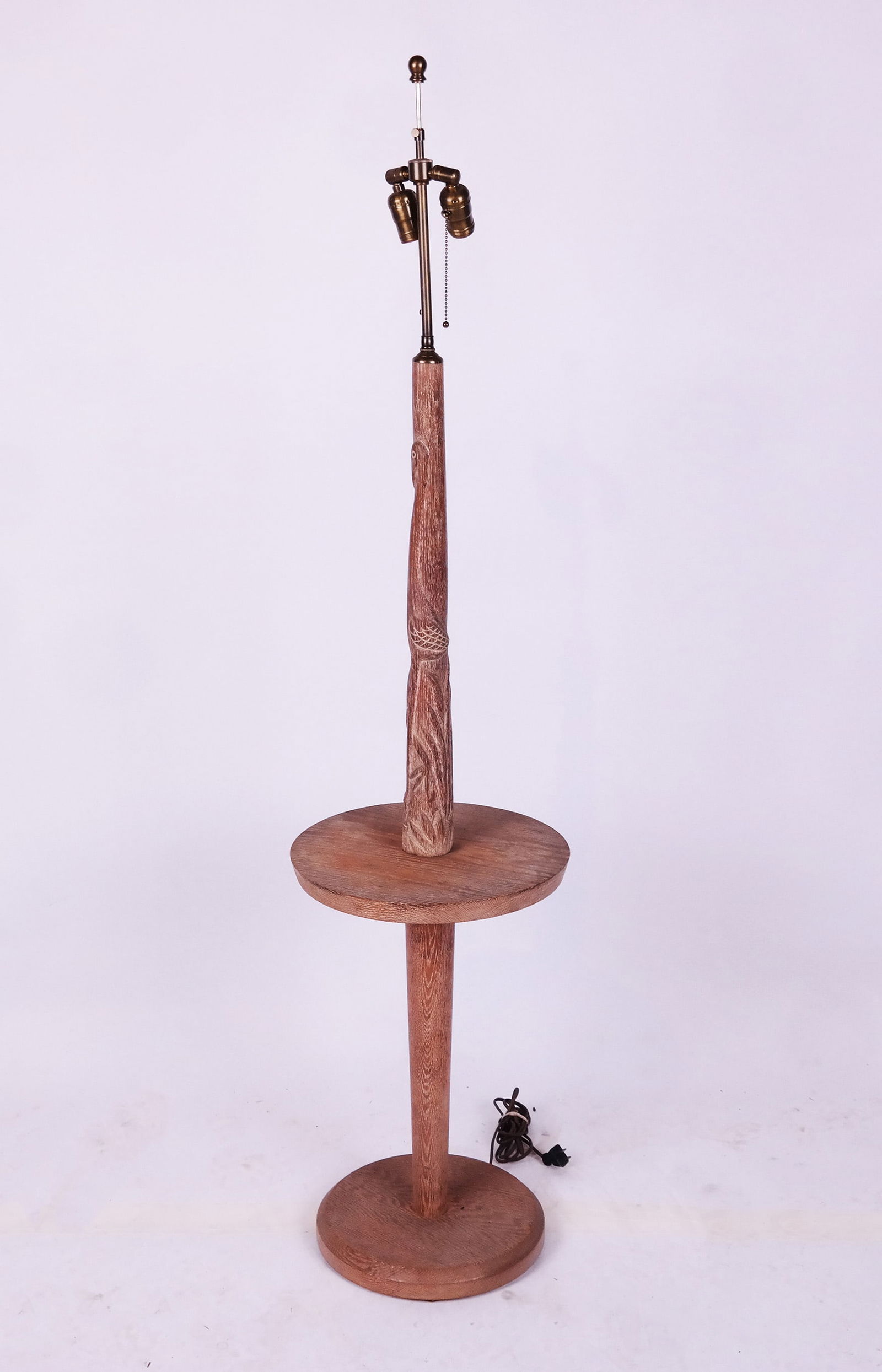 Crane Relief Oak Floor Lamp (1 of 8)