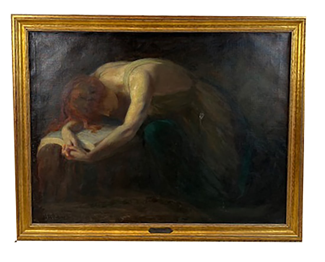 H.R. BREWER: "Magdalene" - Oil Painting (1 of 12)