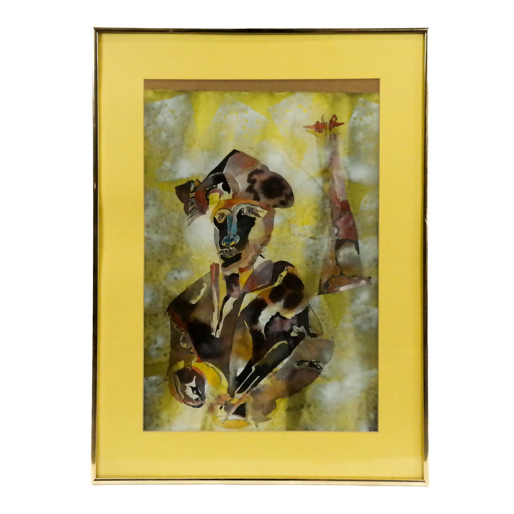 Charles K. LASSITER: Figure in Uniform - Painting (1 of 9)