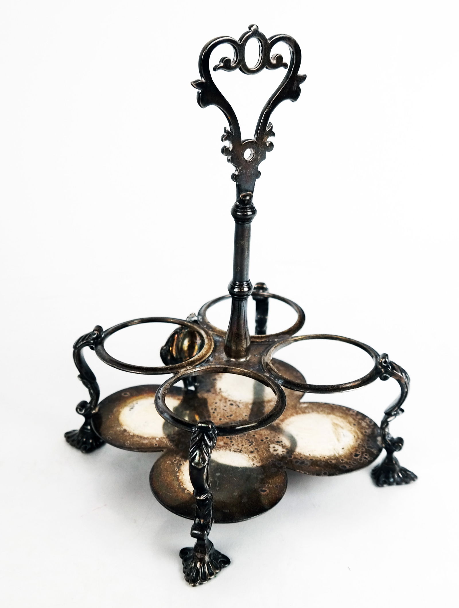 English Silver Cruet Stand (1 of 8)