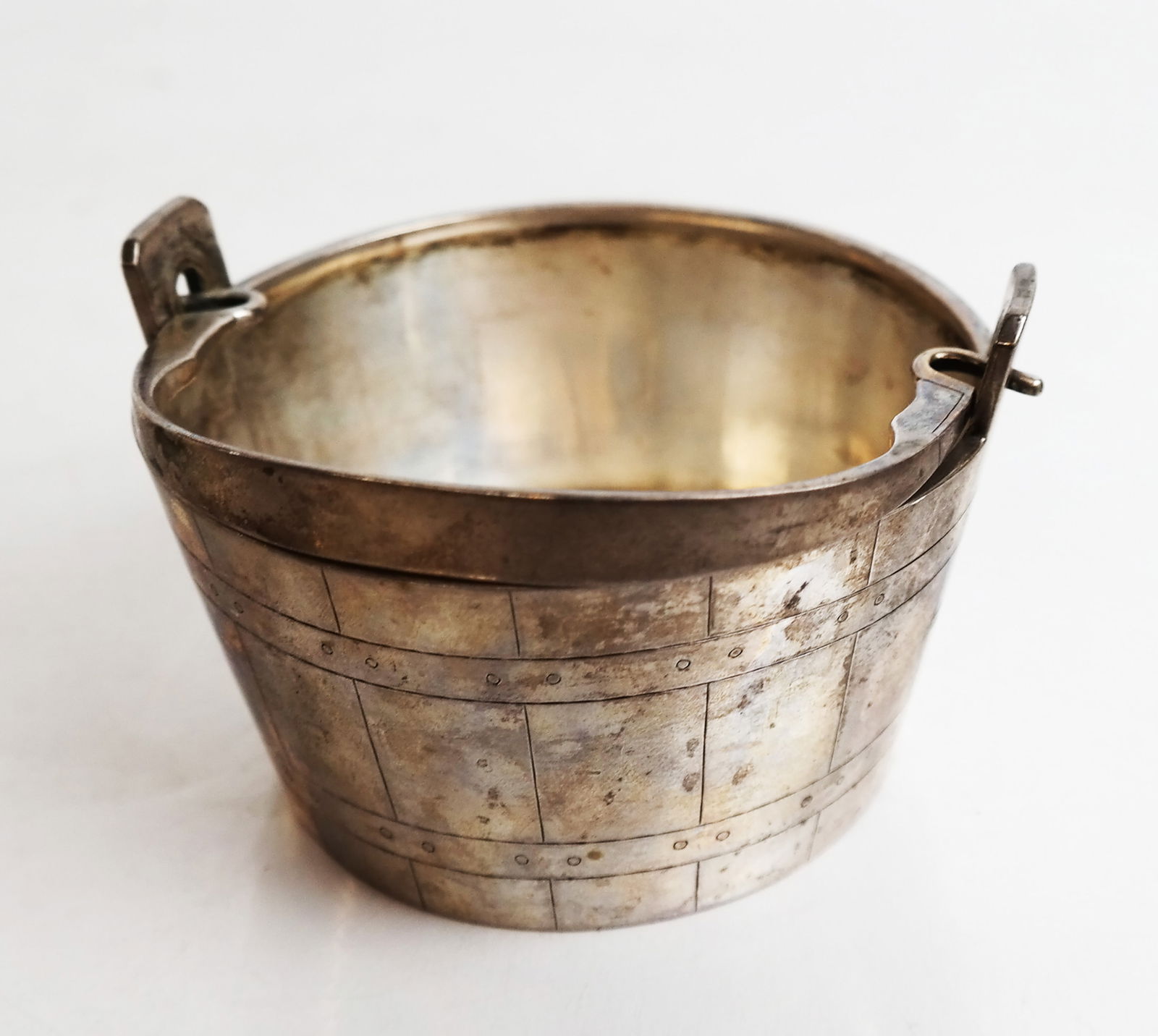Russian Silver Miniature Basket (1 of 7)