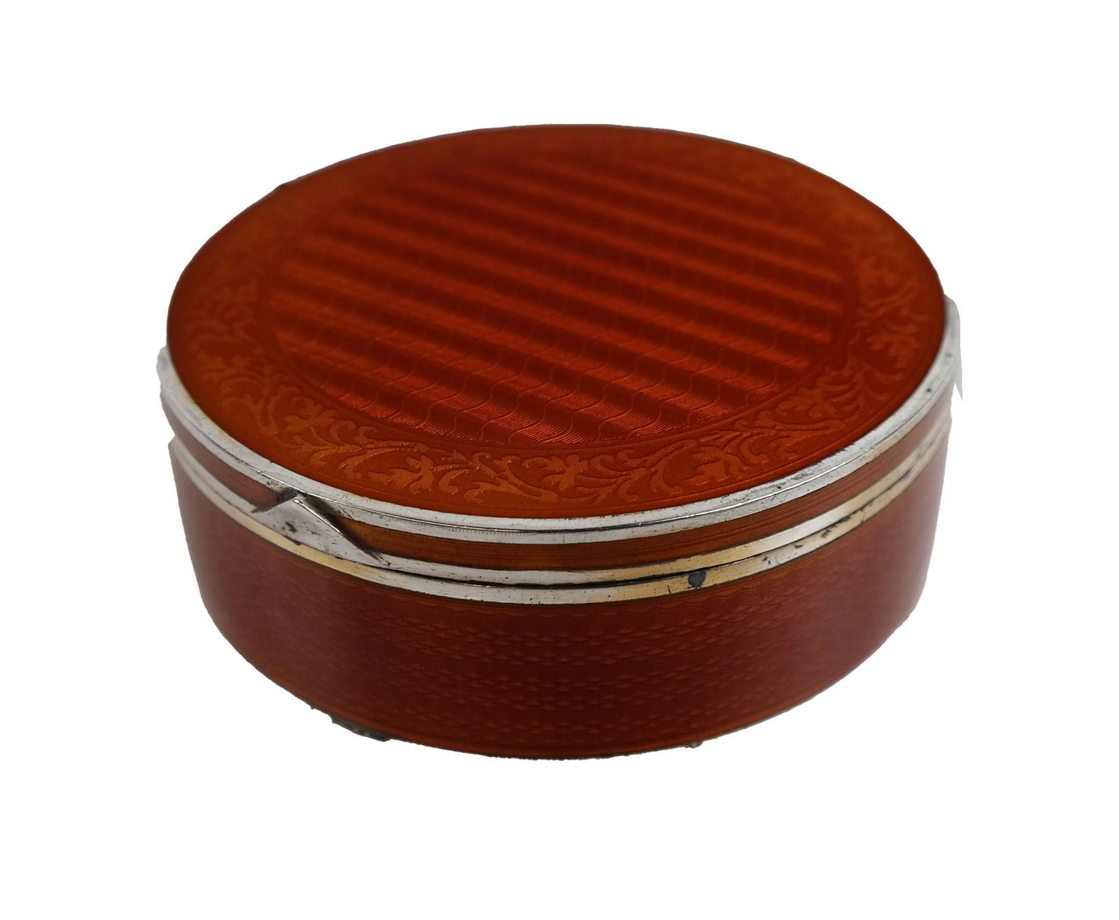 Continental Silver & Enamel Round Box (1 of 7)