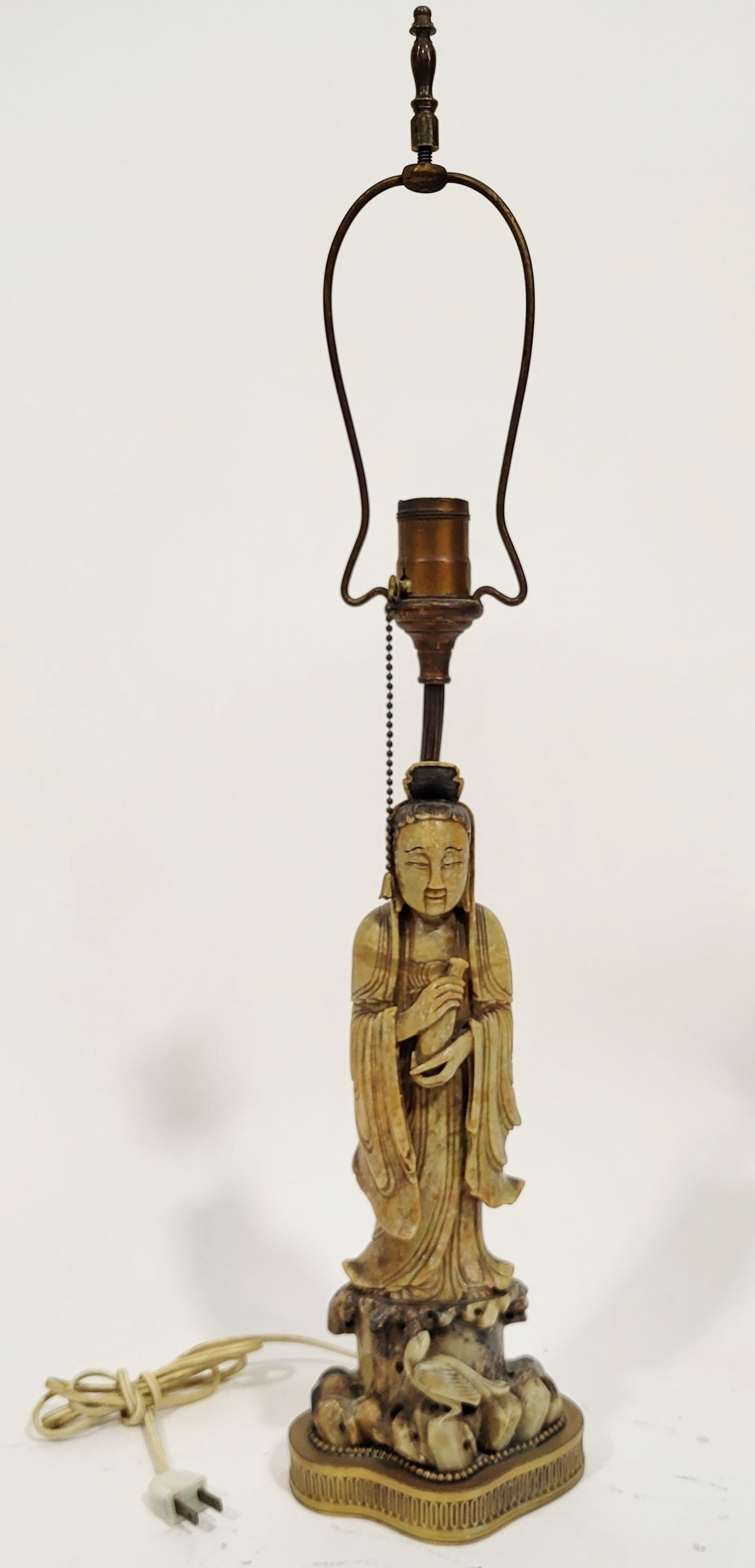 Antique Hardstone Carved Asian Figure (1 of 15)