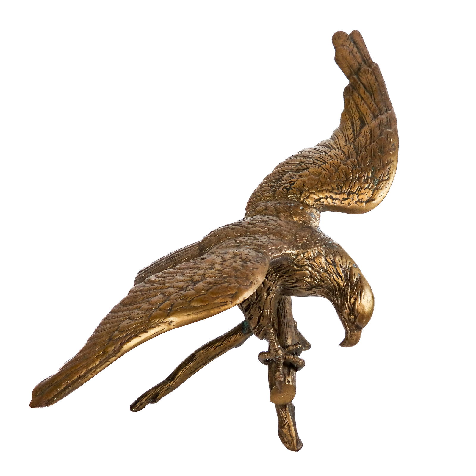 Large Brass Sculpture of Spread Eagle (1 of 11)
