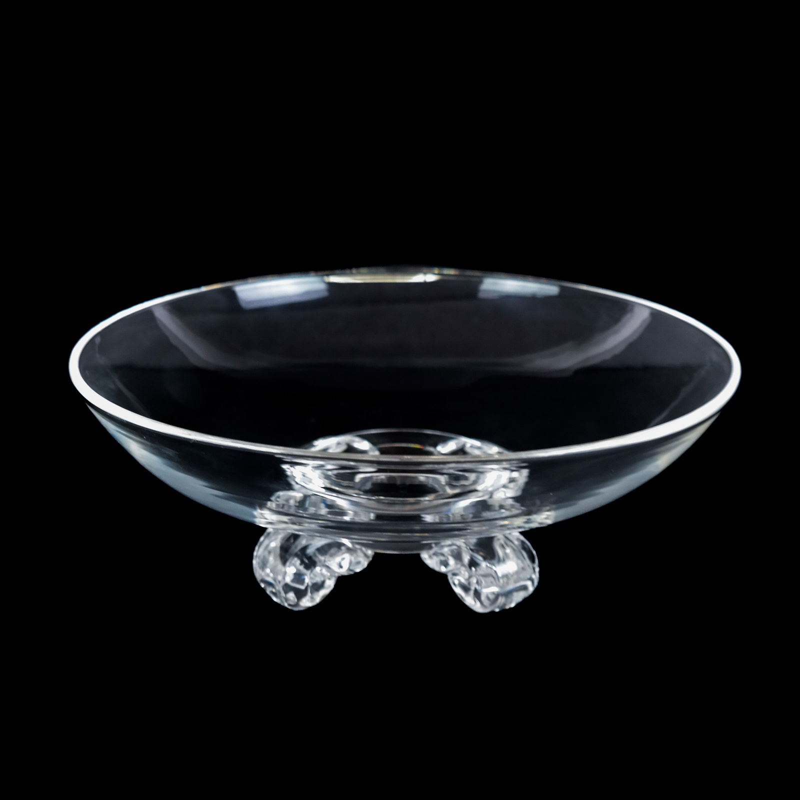 Steuben American Glass Footed Bowl (1 of 8)