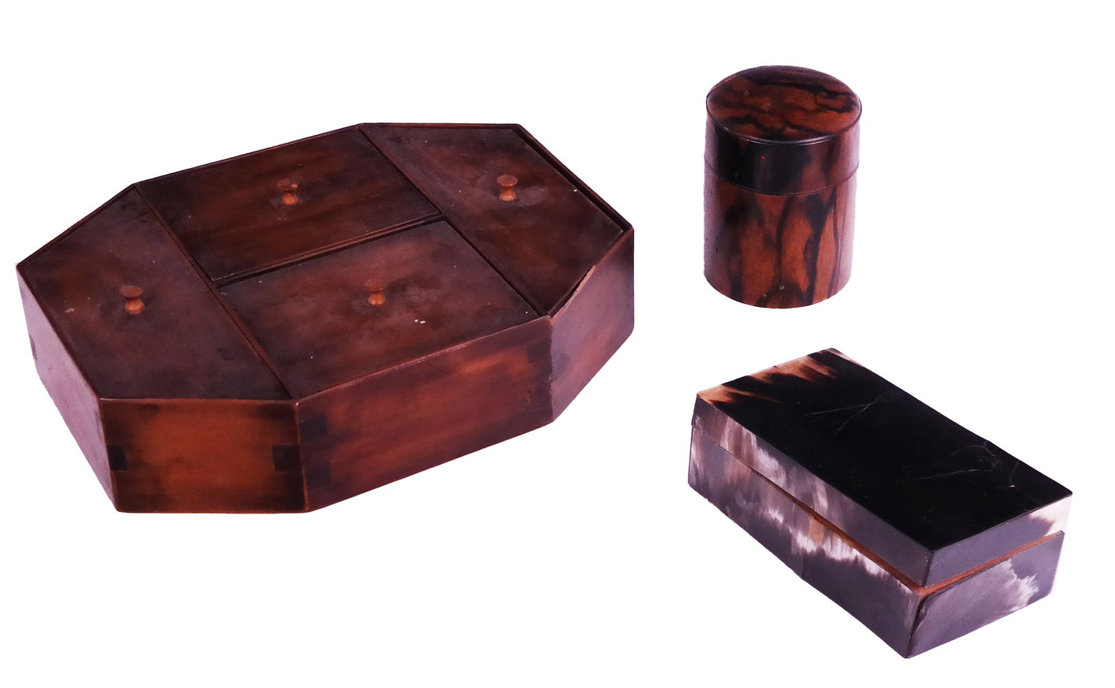 Assembled Group of 3 Wooden Boxes (1 of 9)