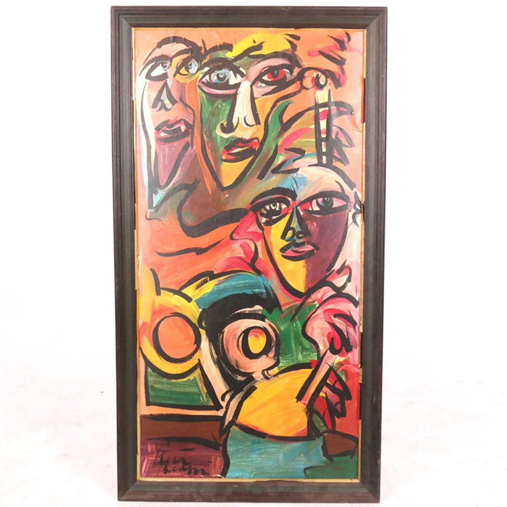 Peter Robert KEIL: Abstract - Giclee on Board (1 of 8)
