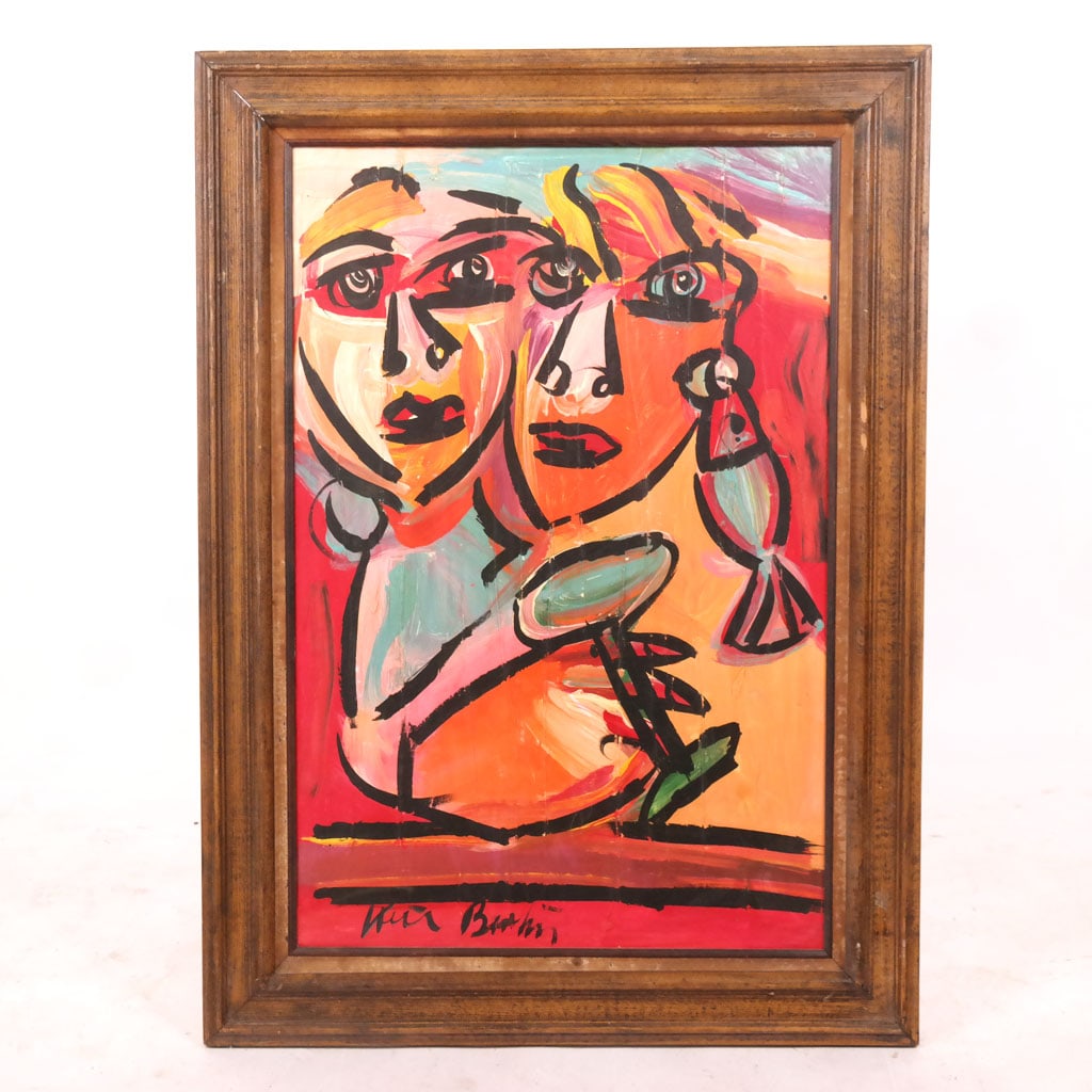 Peter Robert KEIL: Abstract - Oil Painting (1 of 9)