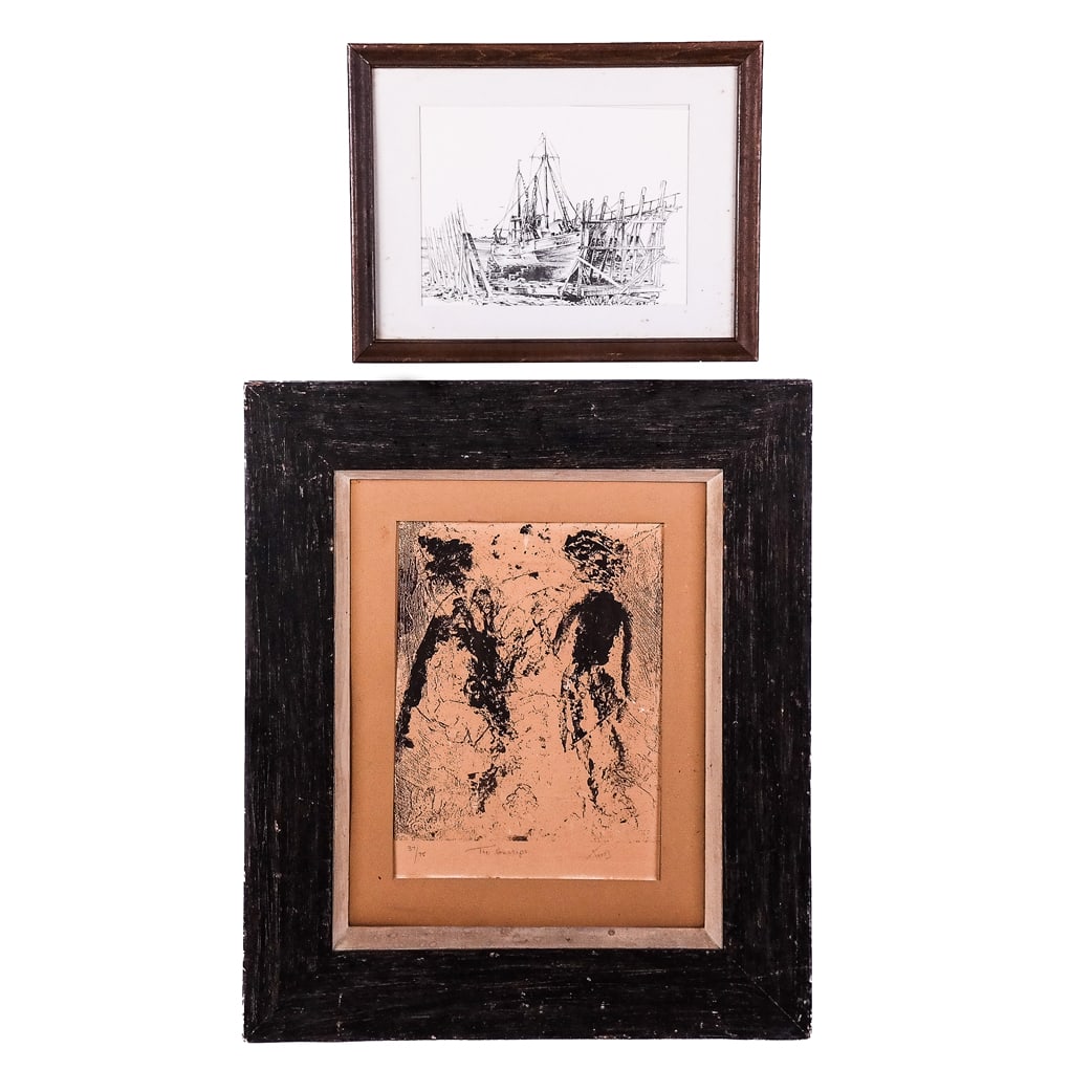 Two Works: Print and Lithograph (1 of 13)