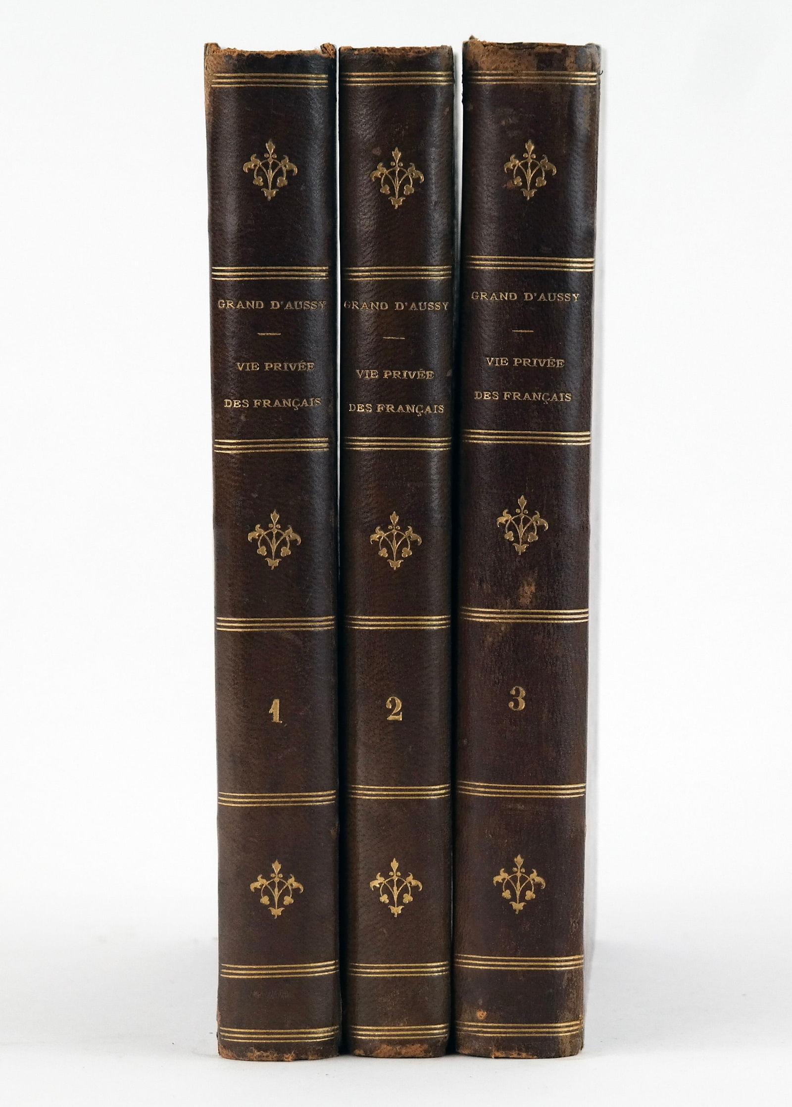 French Bindings: Histoire de la vie des Fran?ais (1 of 5)