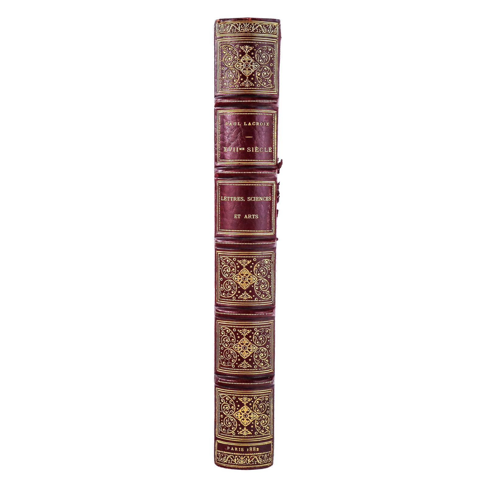 French Binding: Lettres, Sciences et Arts XVIIme (1 of 10)