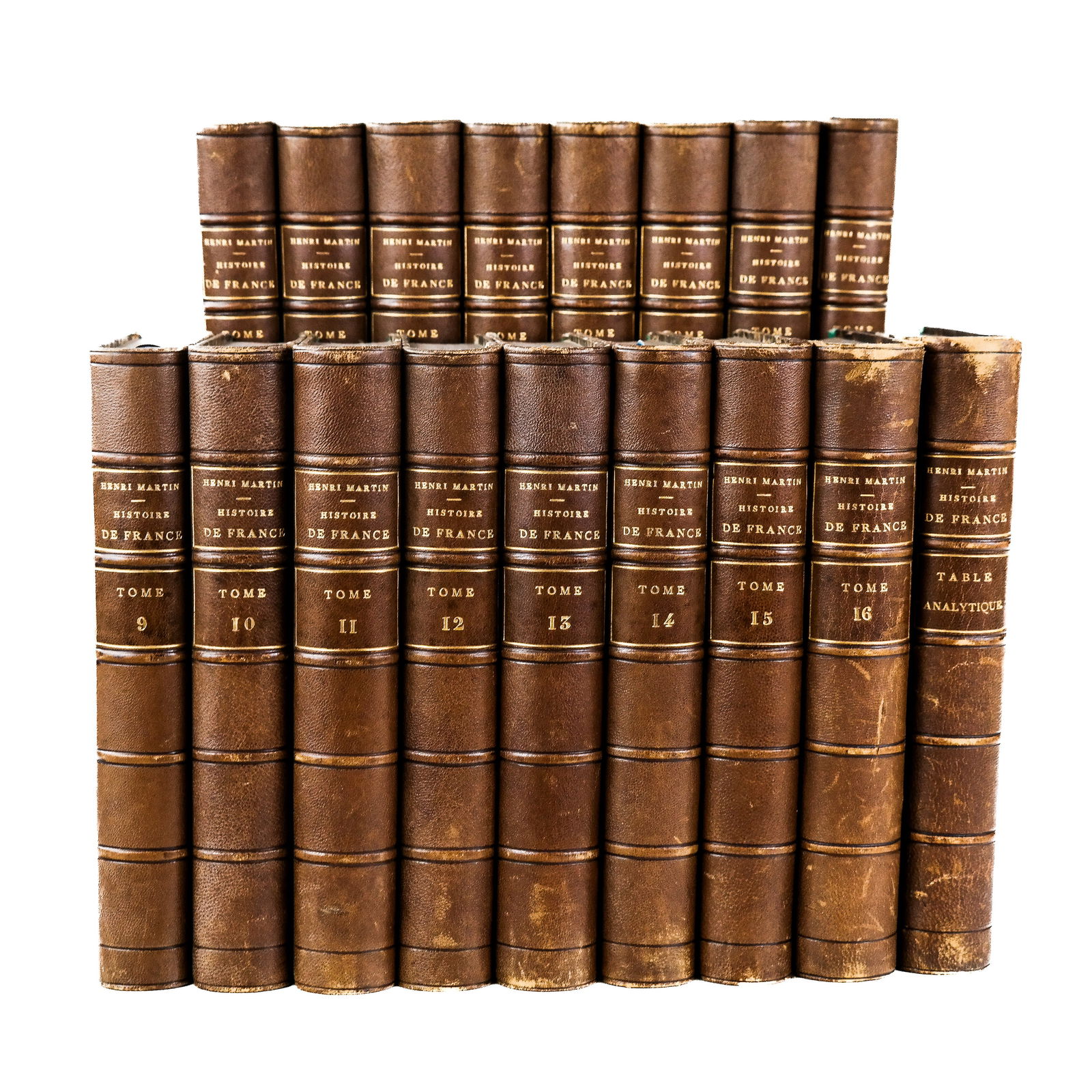 French Bindings: H. Martin, Histoire de France (1 of 7)
