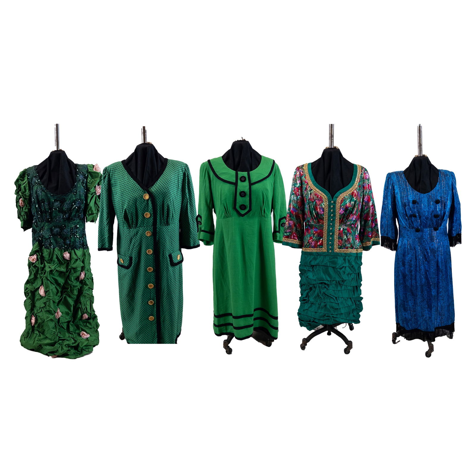 Collection of 20 Vintage Custom Plus Size Dresses (1 of 20)