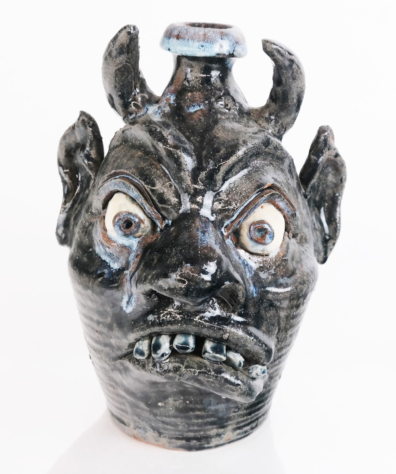 William Flowers Glazed Earthenware Jug (1 of 10)