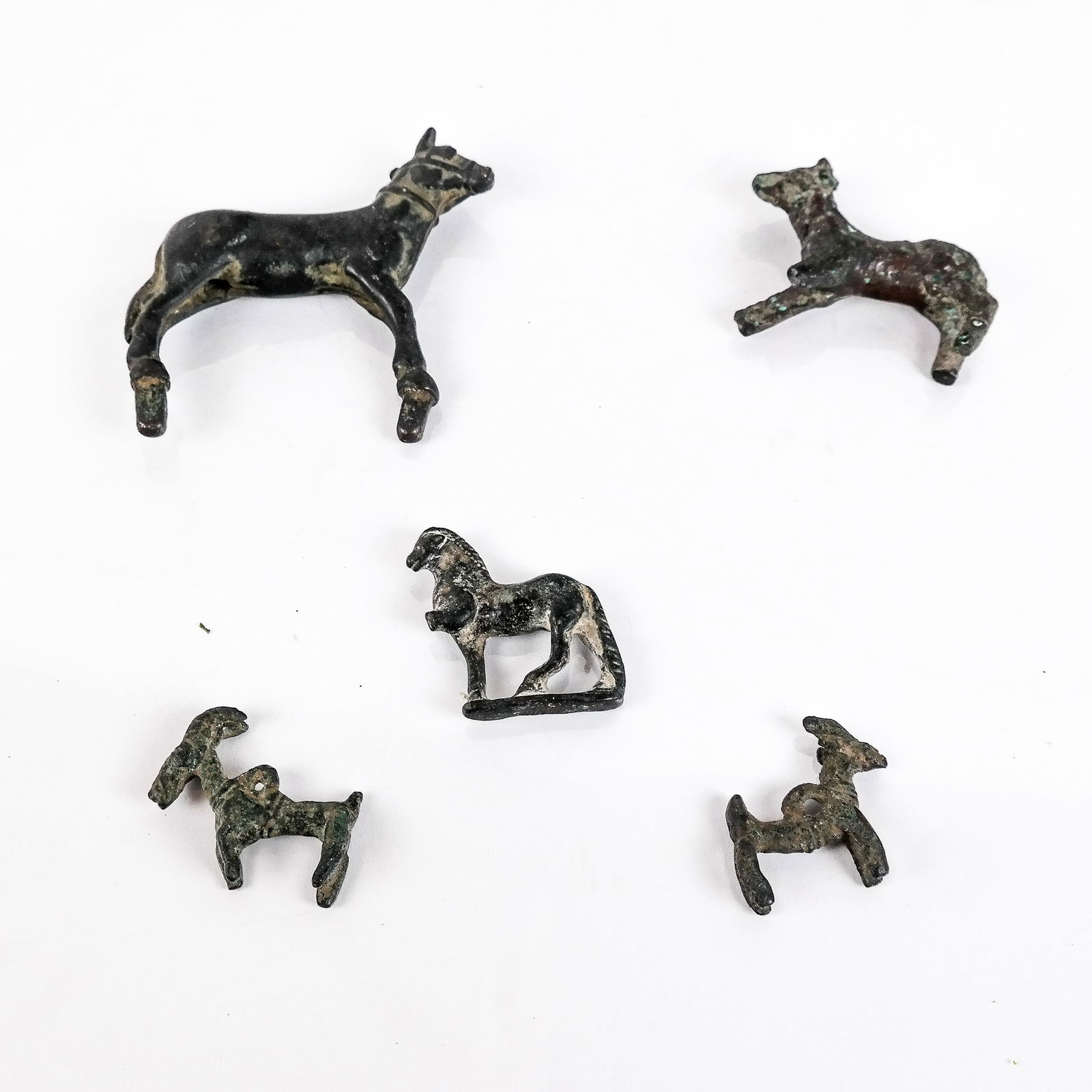 Antiquities: Small Classical Bronze Figures (5) (1 of 10)