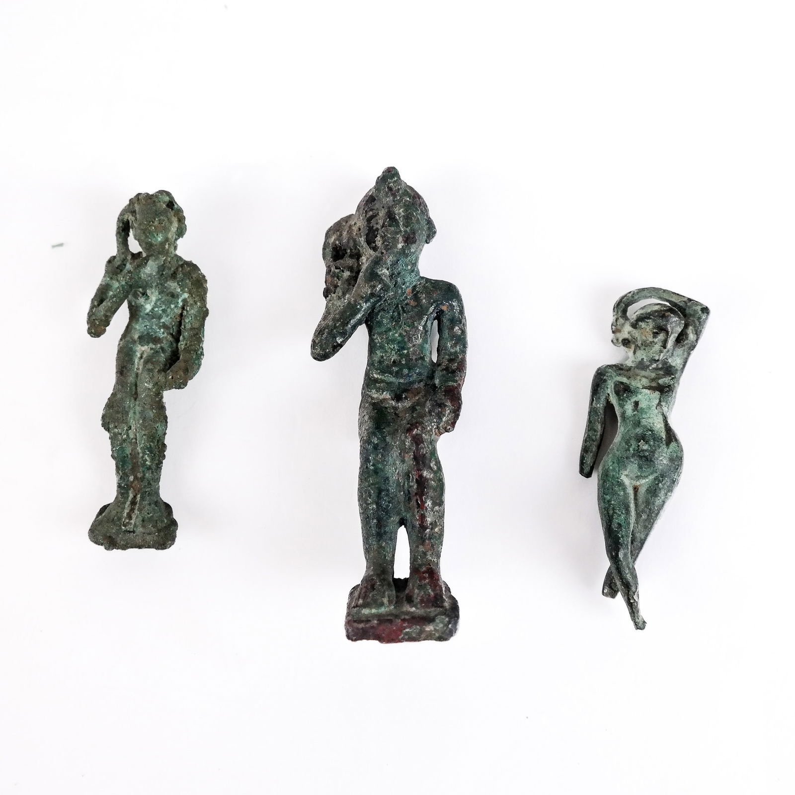 Antiquities: Small Classical Bronze Figures (3) (1 of 8)
