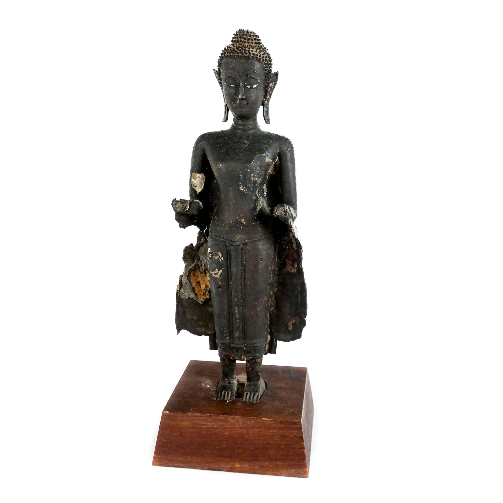 Antique Southeast Asian Bronze Buddha (1 of 9)