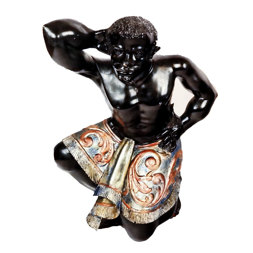 Venetian-Style Rococo Blackamoor Figure (1 of 10)