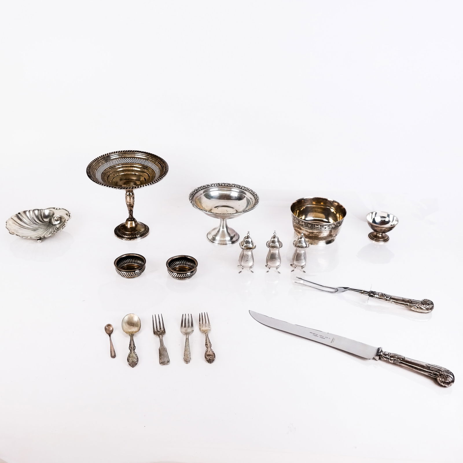 Assorted Group of Sterling Silver (17 Pcs) (1 of 16)