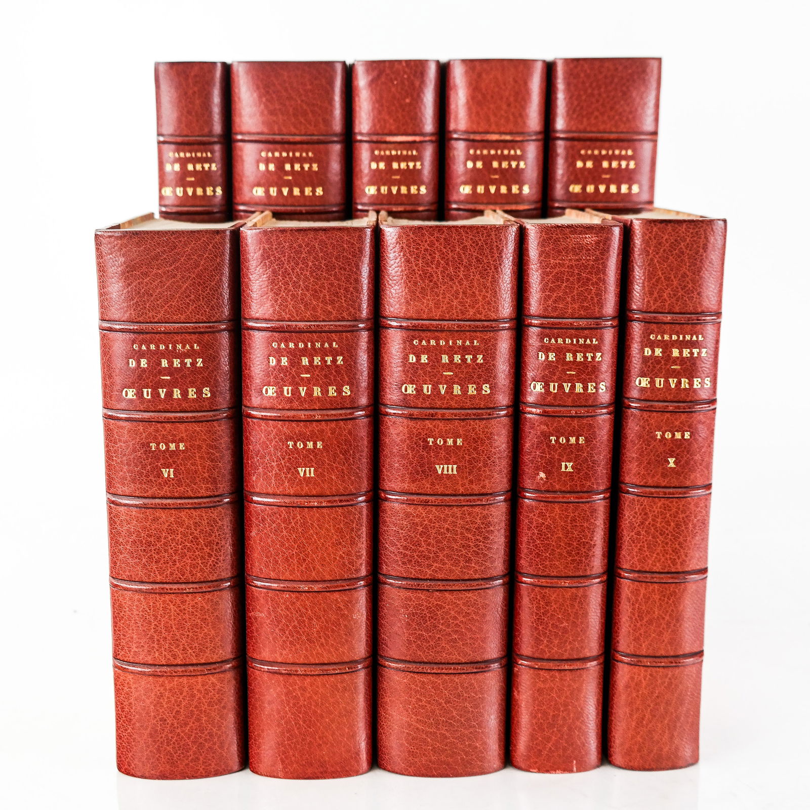 French Bindings: Oeuvres de Retz (10) (1 of 8)