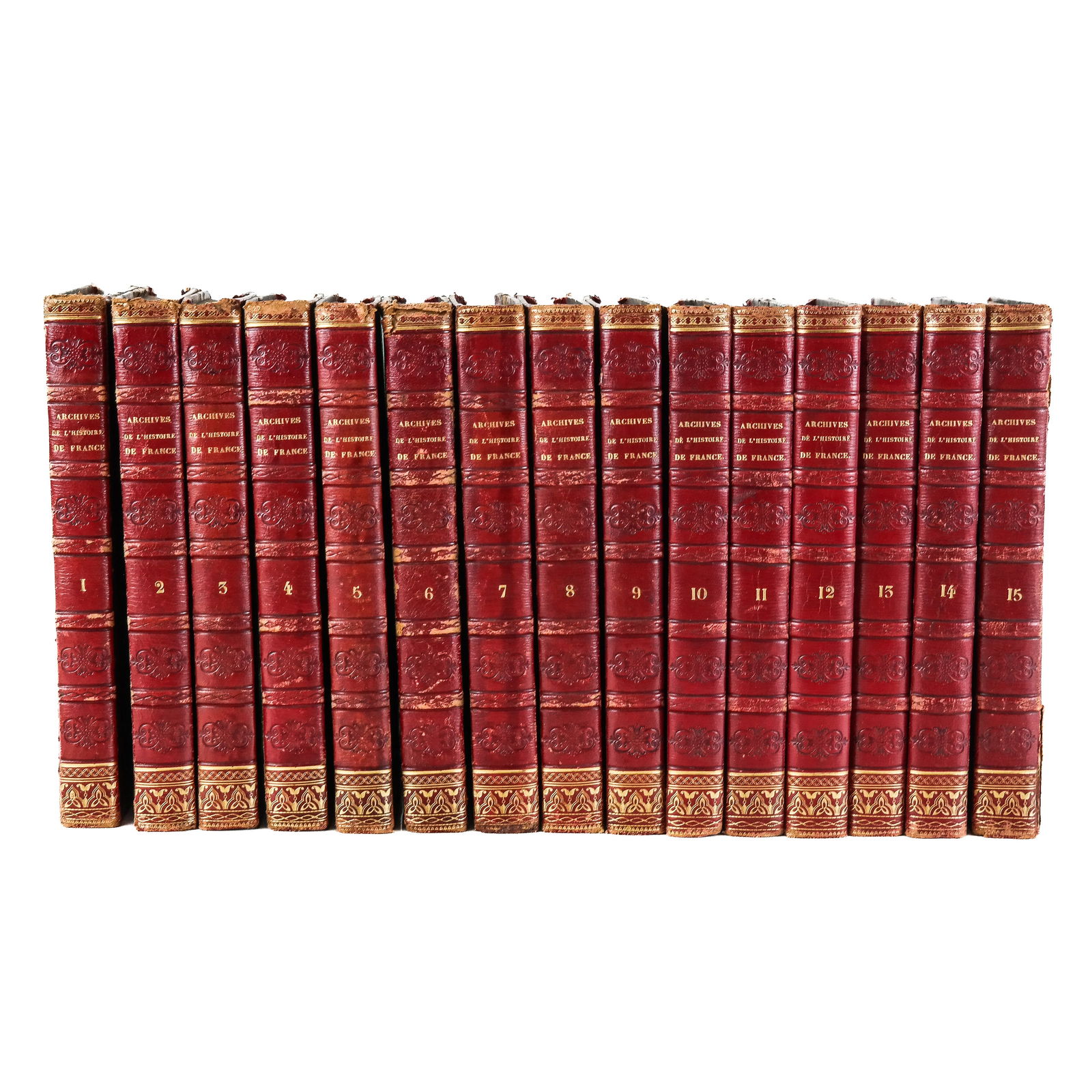 French Bindings: Archives Curieuses de L'Histoire. (1 of 10)