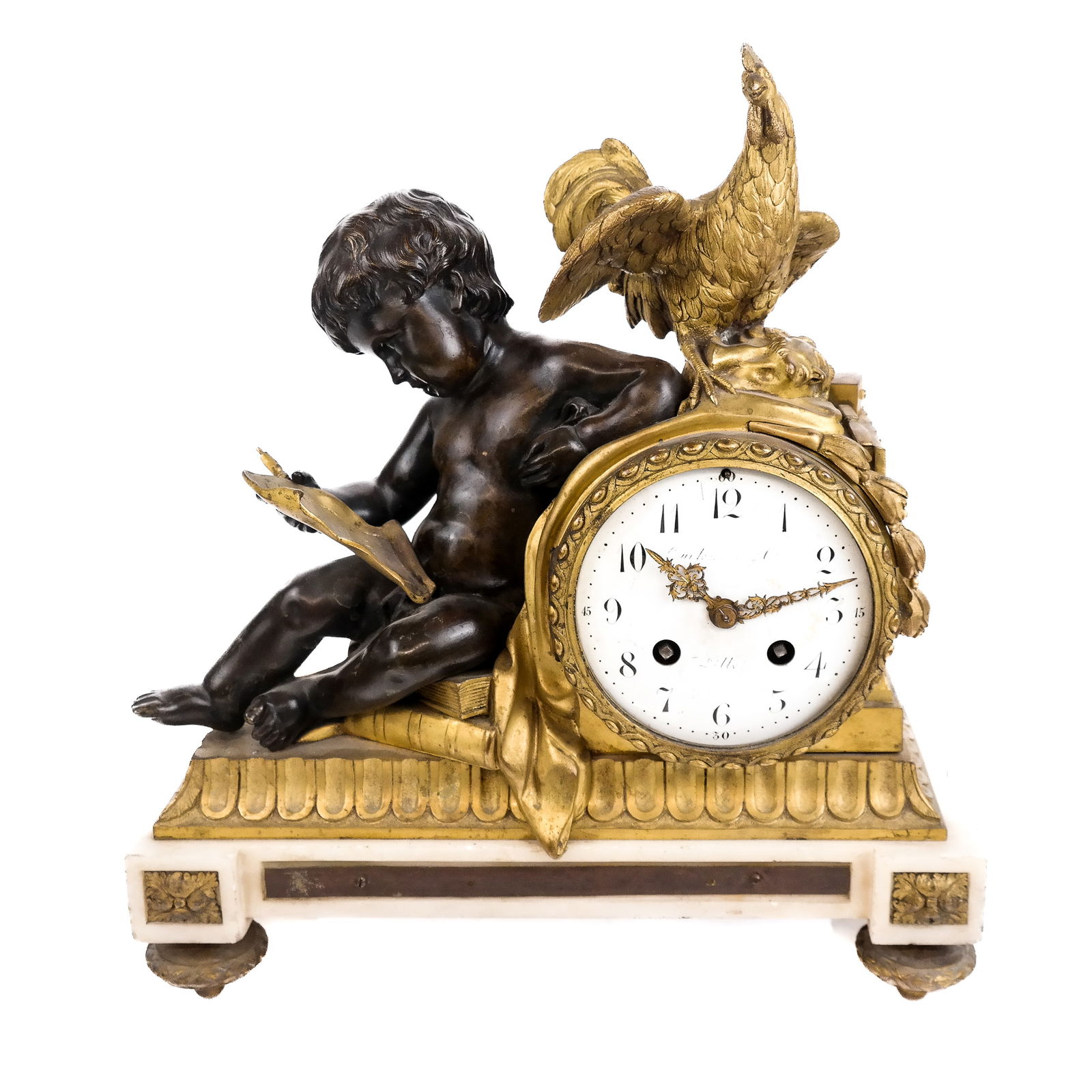 French Neoclassical Mantel Clock (1 of 11)