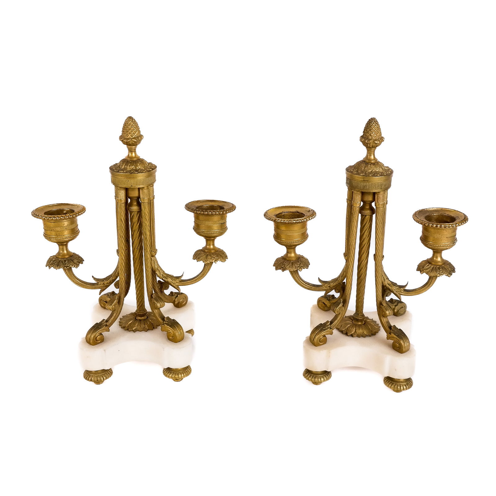 Pair of French Neoclassical Candleabra (1 of 8)